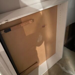 White and Tan Drawer